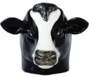 Quail Ceramics Face Egg Cup Friesian Cow