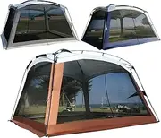 Mesh Tent, Camping Netting Tent, Patio Sun Protection Net Canopy, Screened-in Canopy Tent, Event Dome Shelter, Large Portable Mesh Camping Tent for Outdoor Activities