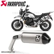 MOTO GUZZI V85 TT 2019-2020 Exhaust AKRAPOVIC Titanium S-MG8SO1-HFTT