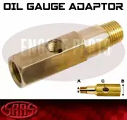 Oil Pressure Gauge Adapter 1/8 NPT Brass T Piece Sender for Ford Falcon BA BF FG (for: Ford)