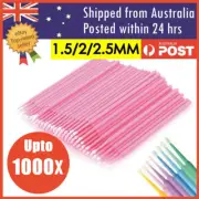 Upto 1000X Disposable Eyelash Swab Applicator Micro Brush Mascara Tool Extension
