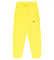 [Off-White Kids] Off-White Kids Arrows cotton jersey sweatpants Y 12 yellow
