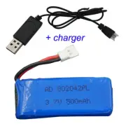 3.7V 500 mAh 25C Li-Po Battery For Hubsan X4 H107L H107C H107D RC Drone 802042