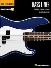Hal Leonard Bass Lines Book: Hal Leonard Bass Method 500 Grooves - All Styles - All Levels