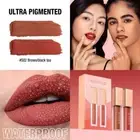 2pcs Lip Gloss Lipstick Matte Velvet Waterproof Long Lasting Makeup Set Gif GXP