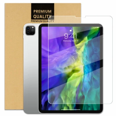 Anti-Scratch Glass Screen Protector For Apple iPad Pro 9.7" /10.5" /11" /12.9"