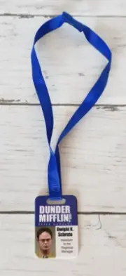 Build-A-Bear "The Office" Dwight Schrute Badge Lanyard Accessory