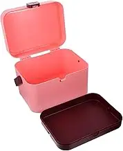 CALLARON First Aid Box Handle Multifunctional Home Organizer Plastic Storage Case Medicine Beauty Tool Holder