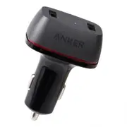 A2224 Powerdrive+ 2 42W Zinc Alloy Dual Usb Car Charger Qc 3.0 + Qc 2.0 Fast Charging(Black)