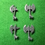 Warhammer Dwarf Fyreslayers Vulkite Weapon Axe Left Hand Bits Games Workshop