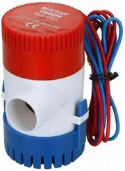 Generic 1100GPH Submersible Bilge Water Pump 12V Submersible Boat Marine Bilge Pump Low Noise Marine Electric Bilge Pump for Boat Seaplane Motor Homes Houseboat