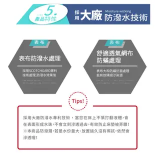 Pureone 台灣製 3M 吸濕排汗 防蹣抗菌 防潑水 舖棉床包式 保潔墊 (單人/雙人/加大/特大 ) 綜合賣場