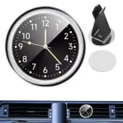 Car Interior Dashboard Clock Decor Auto Interior Air Vent Clock Luminous Pointer