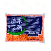 在飛比找蝦皮購物優惠-嘉鹿冷凍紅蘿蔔丁 *產地台灣【每包1公斤裝】《大欣亨》B11