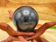 Black Tourmaline Sphere, Black Tourmaline Crystal, Black Tourmaline, 2 inch