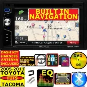 FOR/FITS 05-11 TOYOTA TACOMA GPS NAV BLUETOOTH USB CD/DVD/AUX RADIO STEREO PKG (for: Toyota)