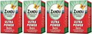 4 packs X ZANDU ULTRA POWER Balm 8ml cold headache muscle joint pain balm
