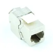 Keystone Jack Insert/Punch-down - Cat 6A SHIELDED RJ45 Networking