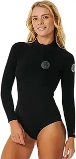 Rip Curl - Women's - Ultimate G-Bomb 2mm Back Zip Long Sleeve Springsuit - Black