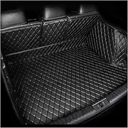 Car Boot Protector for Q2 Q2L 2017 2018 2019 2020 2021 Leather Car Trunk Mat Cargo Liner Tray Boot Cover Pad Car Trunk Mats(Black and Black-B,Size2 2018-2022)
