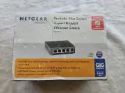 Netgear ProSafe GS105E 5-Port Gigabit Plus Switch/ Switch Gigabit Plus SEALED