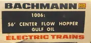 Bachmann HO - 56' Center Flow Hopper Gulf Oil 52906 - 1006 - CL