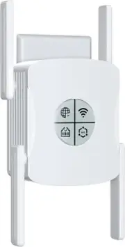 AX2400 Wifi 6 Extender Signal Booster Dual Band 5Ghz 2.4Ghz Signal Amplifier
