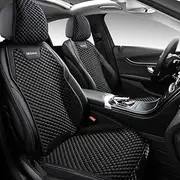 Front seat Cover for Toyota 86/Toyota GR86 Breathable Seat Cushions Comfortable Seat Protectors 2 Seats (Type2 Black)