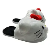 New Universal Studios Parks Plush Adult Slippers Hello Kitty Size Small