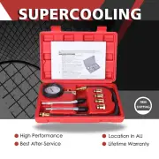 8 PCS Engine Cylinder Pressure Gauge Diagnostic Tool Compression Tester Kits AU