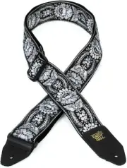 Ernie Ball Jacquard Guitar Strap - Silver Orleans (3-pack) Bundle