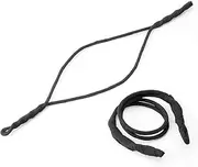 6 Pcs Simple Hair Donut Bun Maker Ponytail Bun Shaper Twist Hair Styling Tool for Women and Girls (Black, One set)