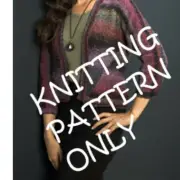 New Vanessa Ewing Plymouth Yarn 2523 Womans Open Front Cardigan Knitting Pattern