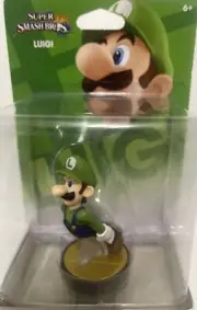 Luigi NINTENDO AMIIBO FIGURE Super Smash Bros Highly Collectible