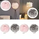 Feather Lamp Shade Multipurpose Hanging Lampshade for Wedding Home Decor