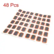 48pcs Tyre Puncture Patches Tire Repair Rubber Patch Tool for Auto Car 24 x 35mm