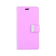 iPhone 14 Pro Compatible Case Cover Rich Diary for Stylish Protection - Purple