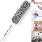 Microfiber Feather Duster with Extendable Pole, 30-100 Inches Extra Long Cobweb