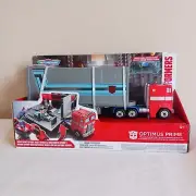 2022 Transformers Micro Machines G1 Optimus Prime Hauler Playset w/ Tracks NIP