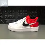 正版 NIKE AIR FORCE 1 LOW NBA 白紅 絲綢 拼接 BQ4420-600 現貨