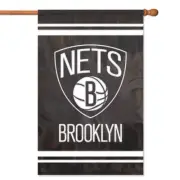 Brooklyn Nets House Banner Flag PREMIUM Outdoor DOUBLE SIDED Embroidered