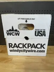 18 GAUGE/2 CONDUCTOR UNSHIELDED STRANDED PLENUM WHITE JACKET 1000FT RACKPACK