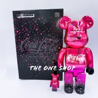 在飛比找蝦皮購物優惠-BE@RBRICK Coca Cola 可樂 可口可樂 電鍍