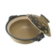 Tsuchi-raku kiln's ear of rice pattern clay pot, 9 sun (approximate From Japan