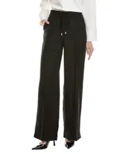 KARL LAGERFELD Linen-Blend Pant