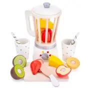 New Classic Toys Wooden Smoothie Blender Kids/Children Pretend Play Toy 36m+