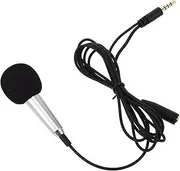 SUPVOX Portable Mini Microphone for Mobile Phone Condenser Mic with Construction for Karaoke and Live Streaming Vocal Capture Stylish Design for Studio Use