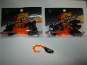 Leland Lures Slab Curly jigs 2 packs trick or treat