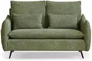 Sofas and Couches Loveseat Sofa Modern Minimalist Fabric Small Sofa Home Living Room Sofa Indoor Leisure Sofa Chair for Living Room Corner Chair Bedroom Salon Office