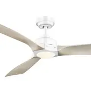 Mercator Ikuu Smart Minota 52" ABS 3 Blade DC Ceiling Fan with 20W LED Light & Remote